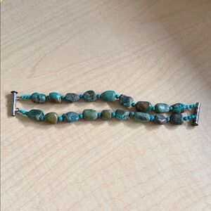 VintageTurquoise Beaded Bracelet